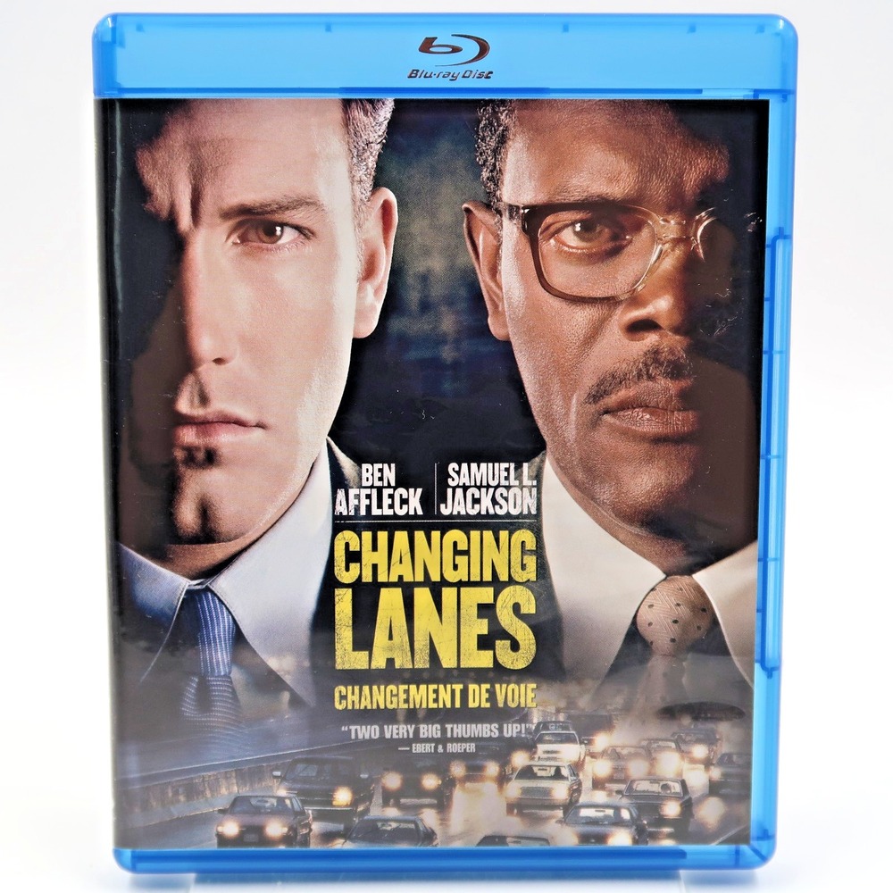 Changing Lanes Blu-ray 2002 Ben Affleck Samuel L Jackson Toni Collette R Movie